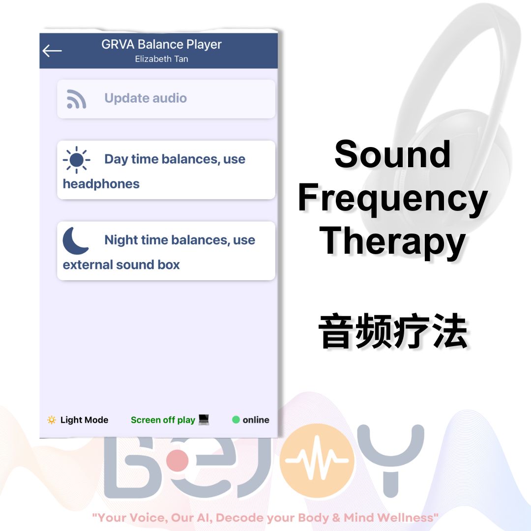 6months Sound Frequency Therapy (Customized)
